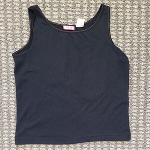 DEB Y2K‎ deb Black Tank Top M